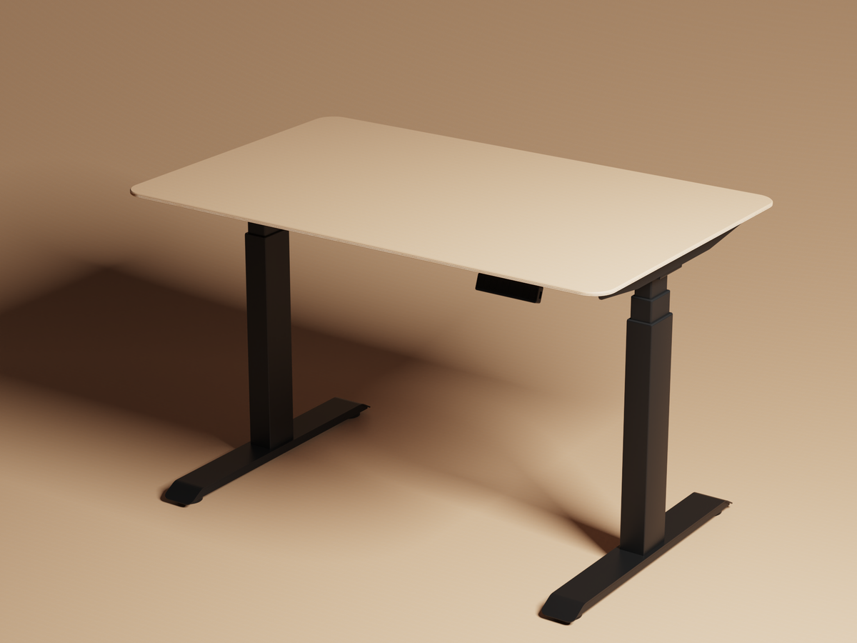 Walnut | Linoleum | Zit-sta bureau