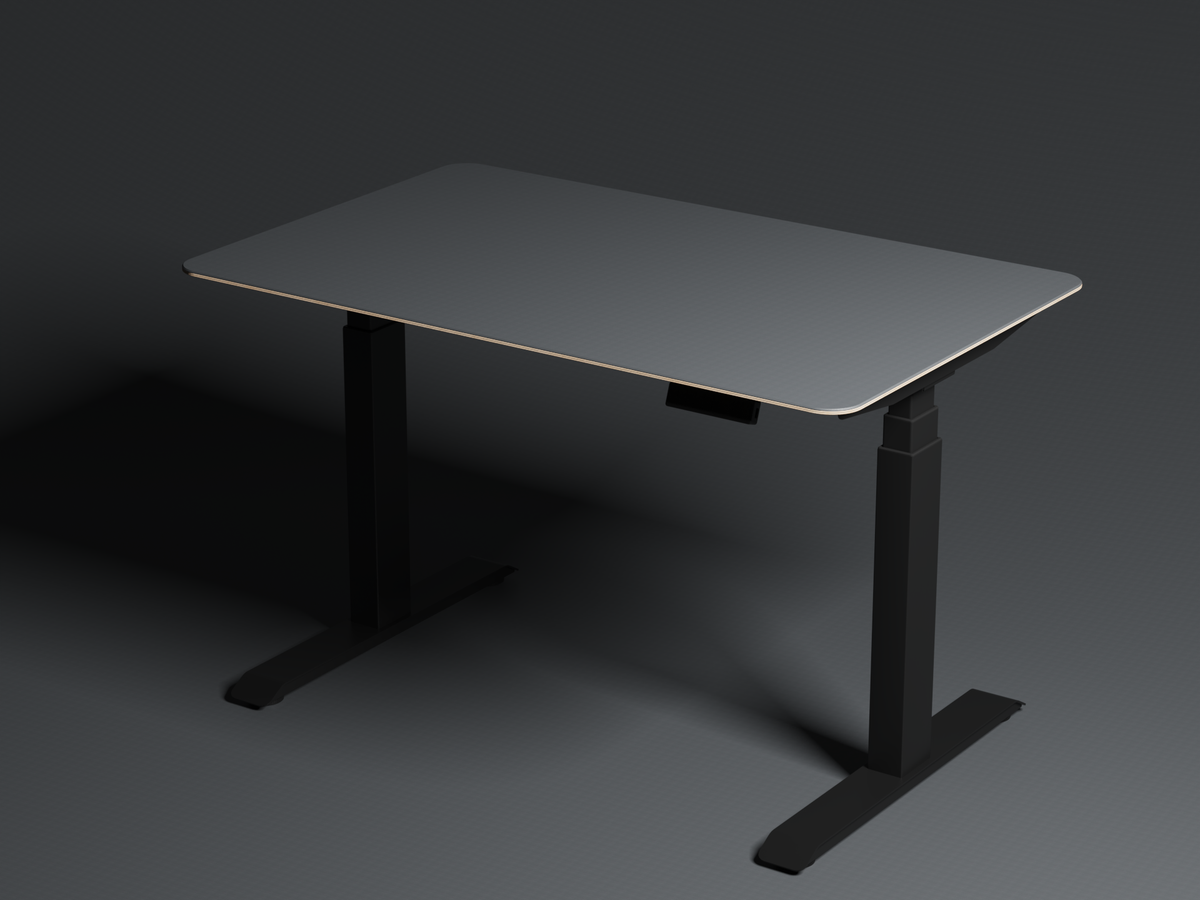 Charcoal | Linoleum | Zit-sta bureau