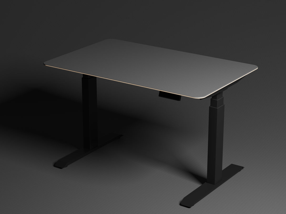 Nero | Linoleum | Zit-sta bureau