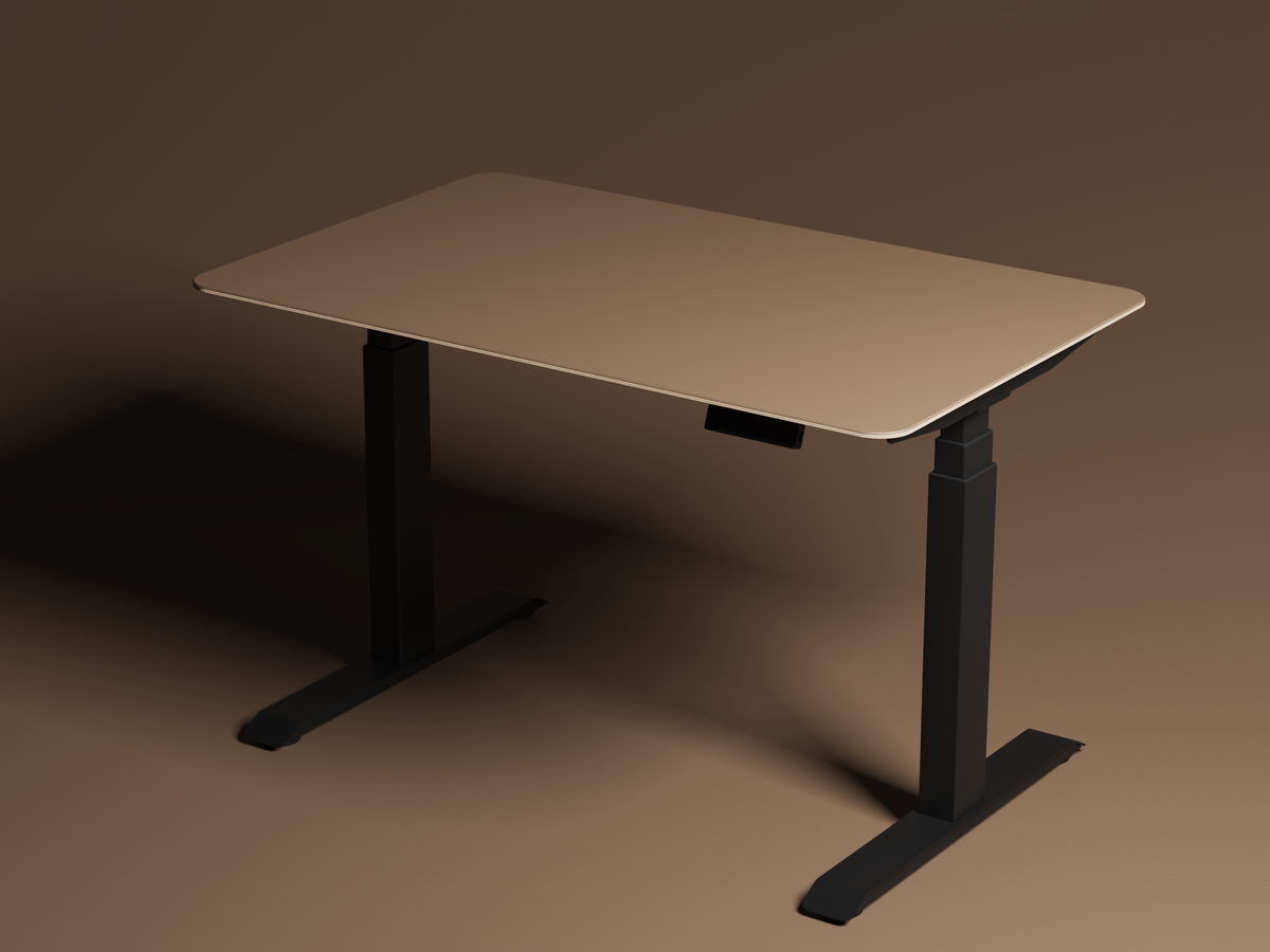 Espresso | Linoleum | Zit-sta bureau