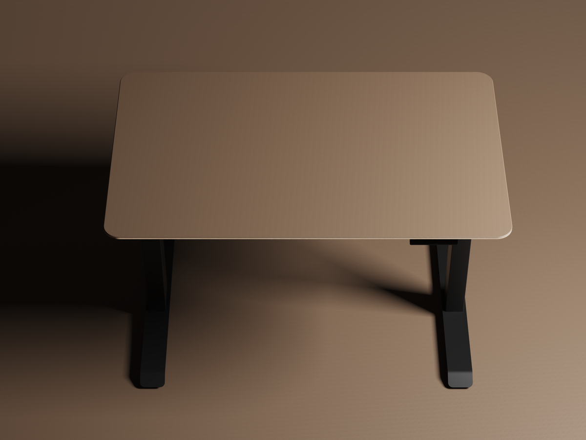 Espresso | Linoleum | Zit-sta bureau
