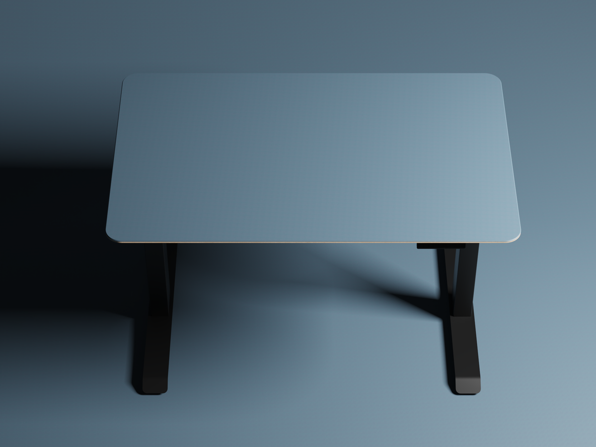Smokey Blue | Linoleum | Zit-sta bureau