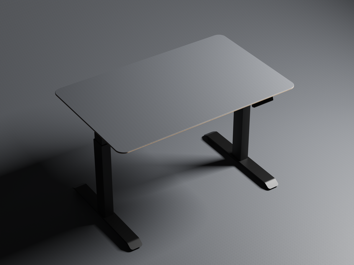 Basalt | Linoleum | Zit-sta bureau