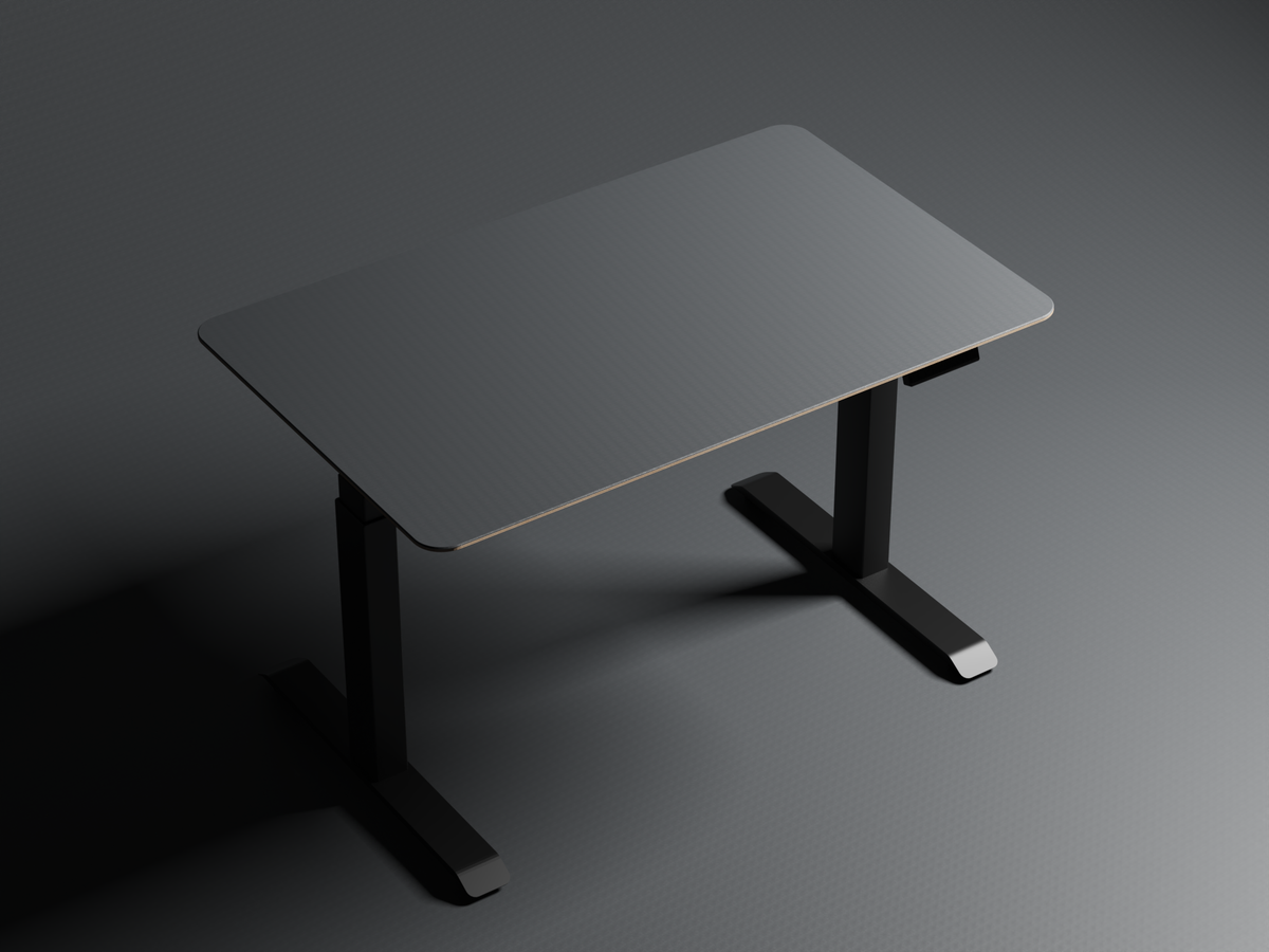 Charcoal | Linoleum | Zit-sta bureau
