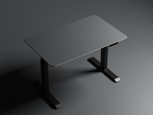 Charcoal | Linoleum | Zit-sta bureau