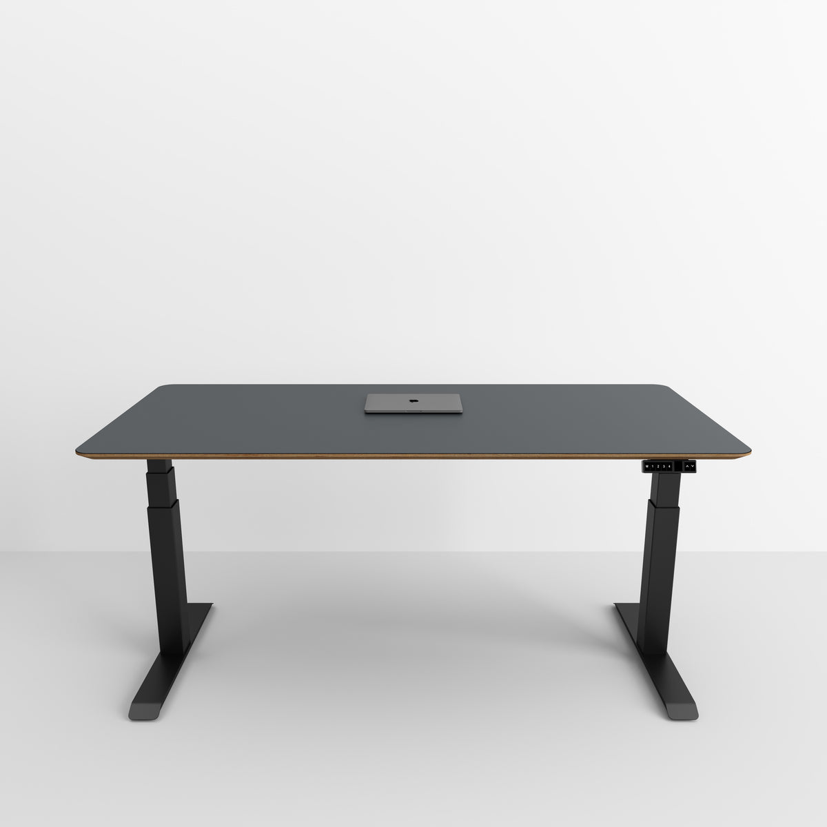 Pewter | Linoleum | Zit-sta bureau