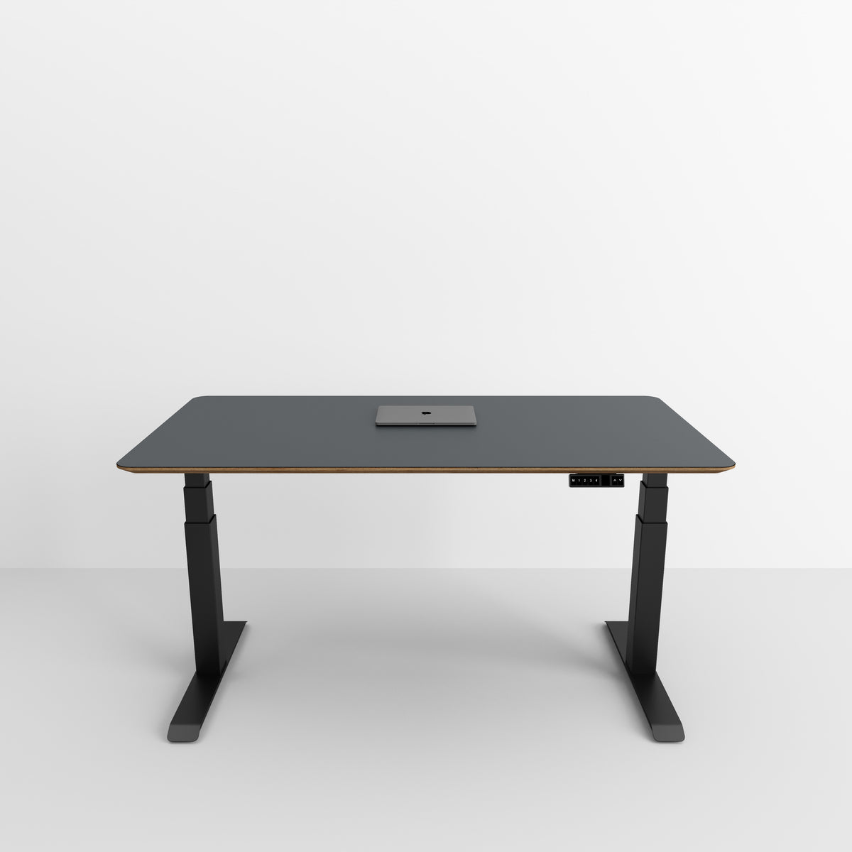 Pewter | Linoleum | Zit-sta bureau